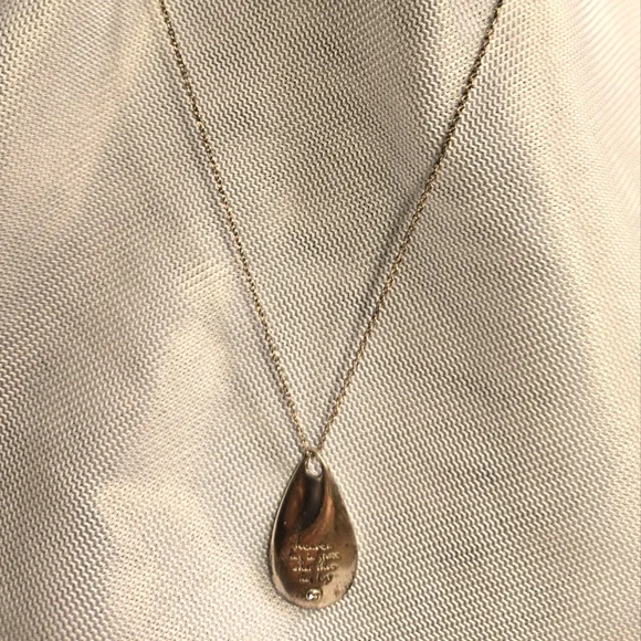 "Heaven has in place What thou hast Lost" Sterling Siver Necklace - Picture 5 of 5